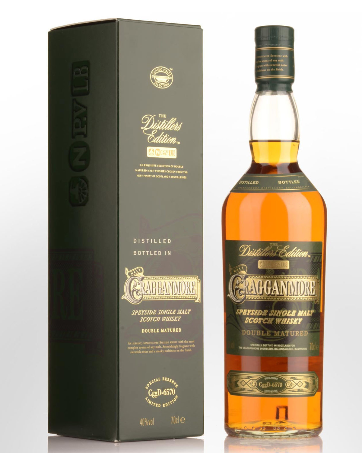 Cragganmore Distillers Edition Double Matured Single Malt Scotch Whisky