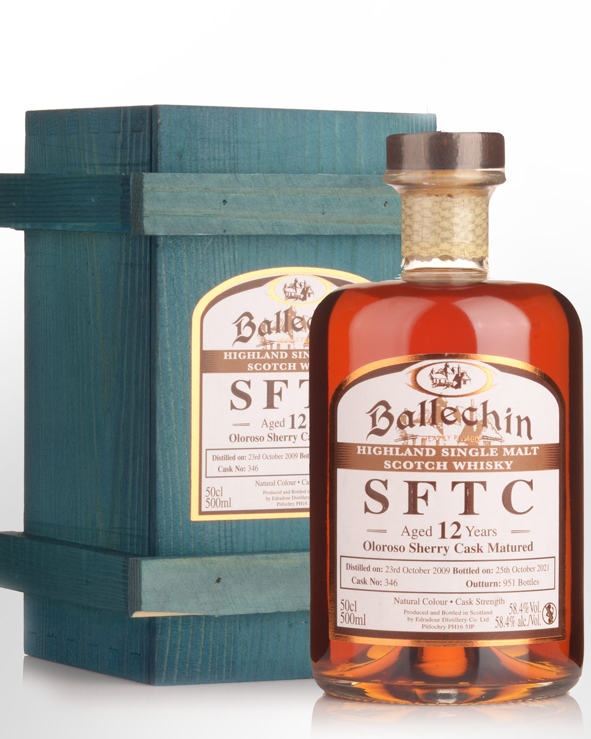 Edradour Ballechin Straight From The Cask Year Old Sherry Cask