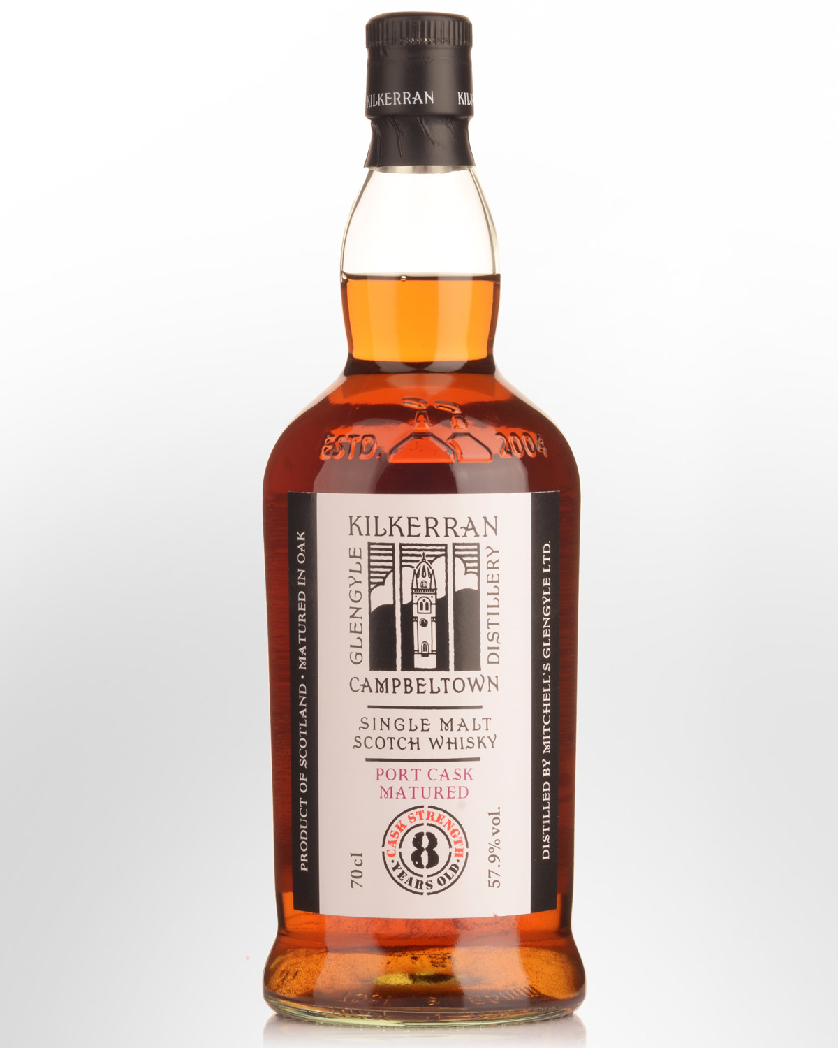 Glengyle Distillery Kilkerran 8 Year Old Port Cask Matured Cask