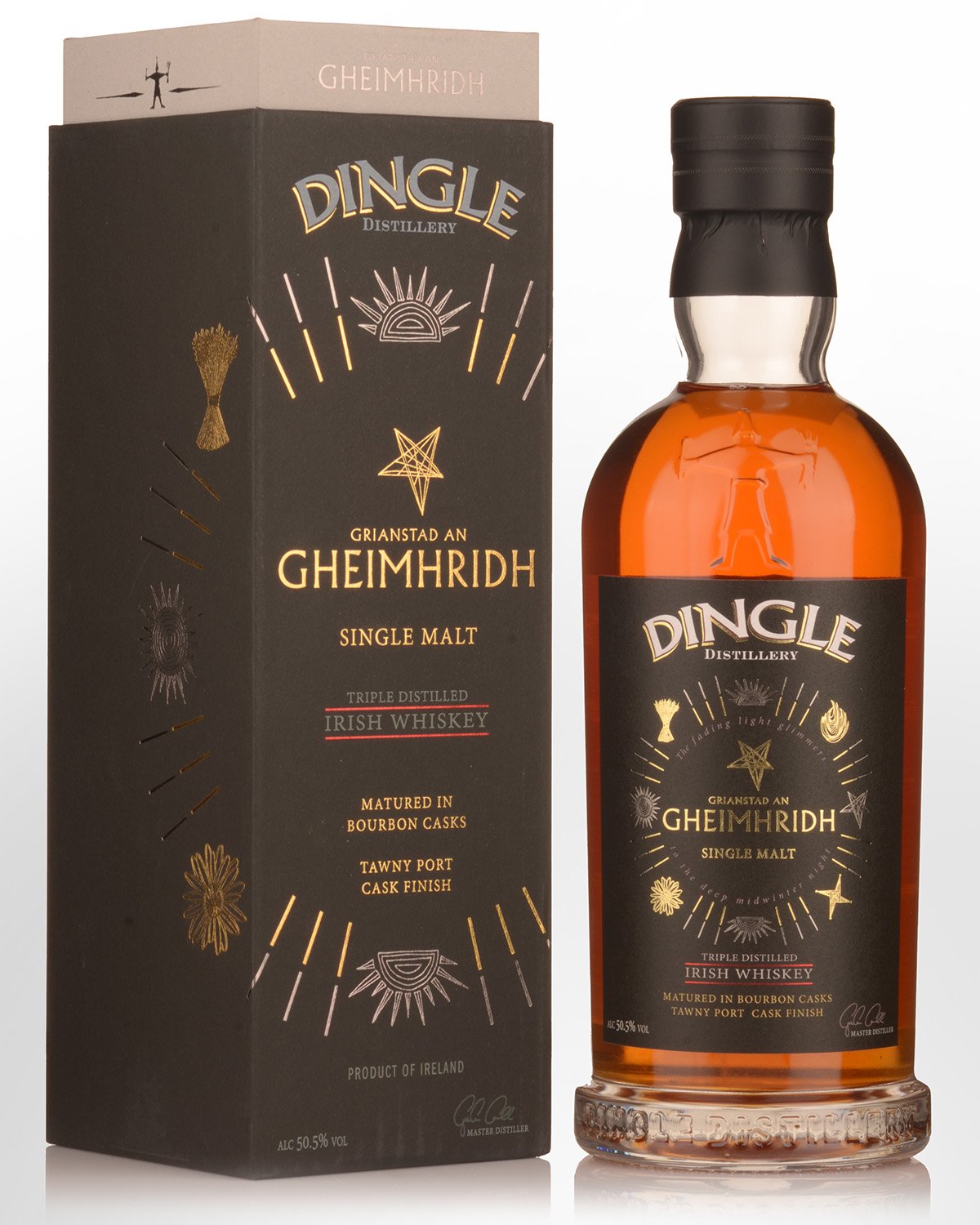 Dingle Celtic Series Grainstad an Gheimhridh Single Malt Irish Whiskey (700ml) - DAMAGED GIFT BOX