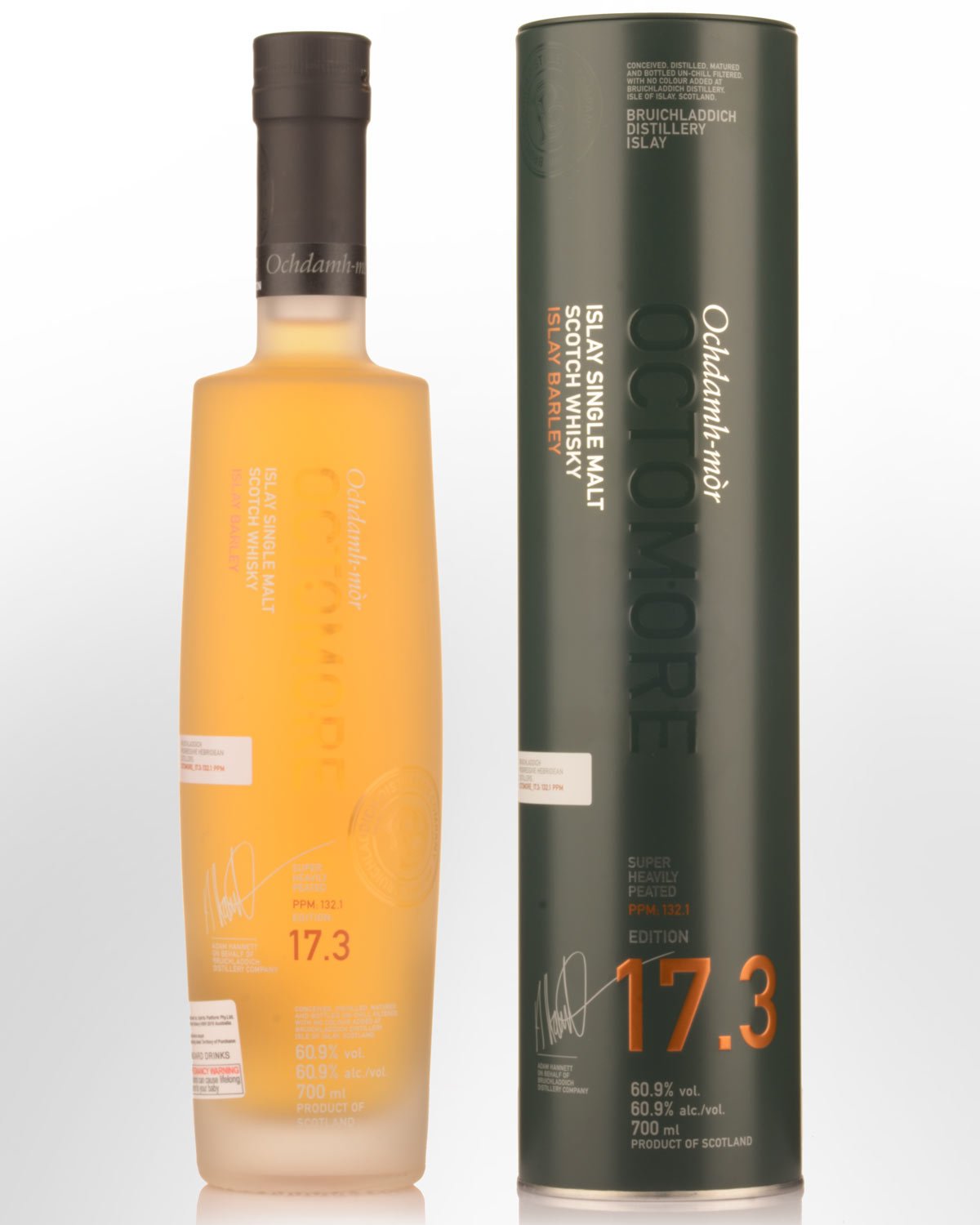 Bruichladdich Octomore 17.3 Cask Strength Single Malt Scotch Whisky (700ml)