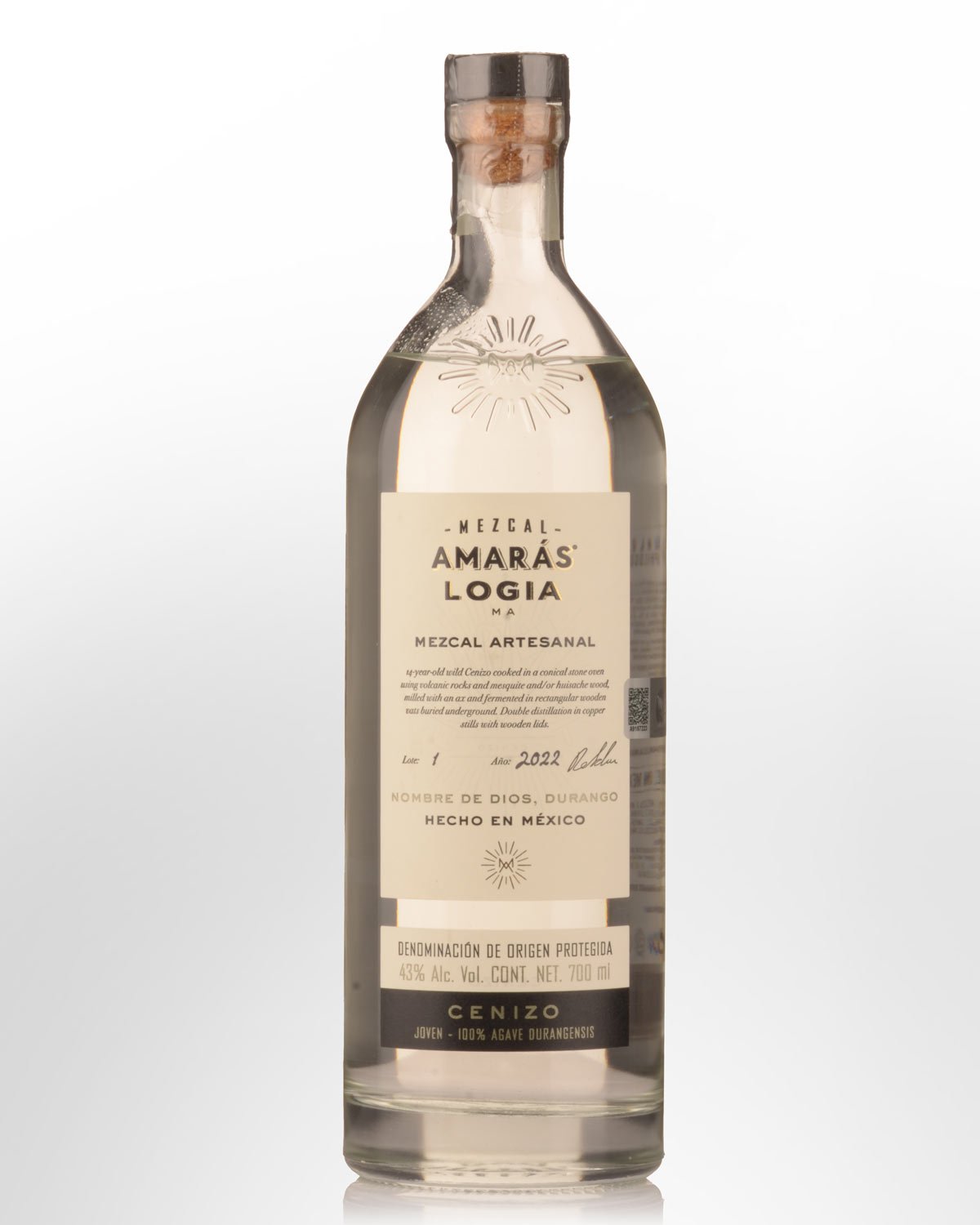 Mezcal Amaras Logia Cenizo Mezcal (700ml)
