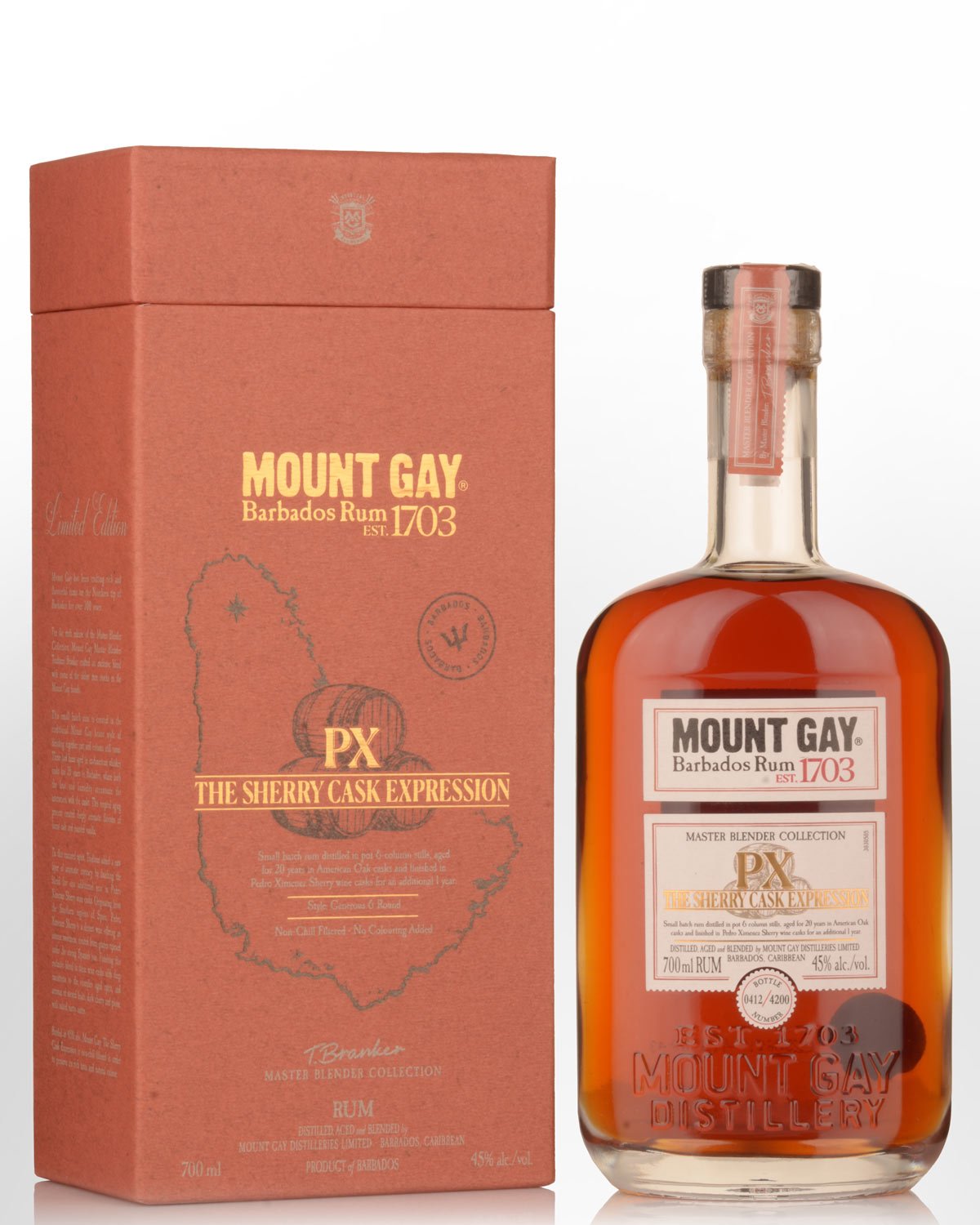 Mount Gay The PX Sherry Cask Expression Rum (700ml)
