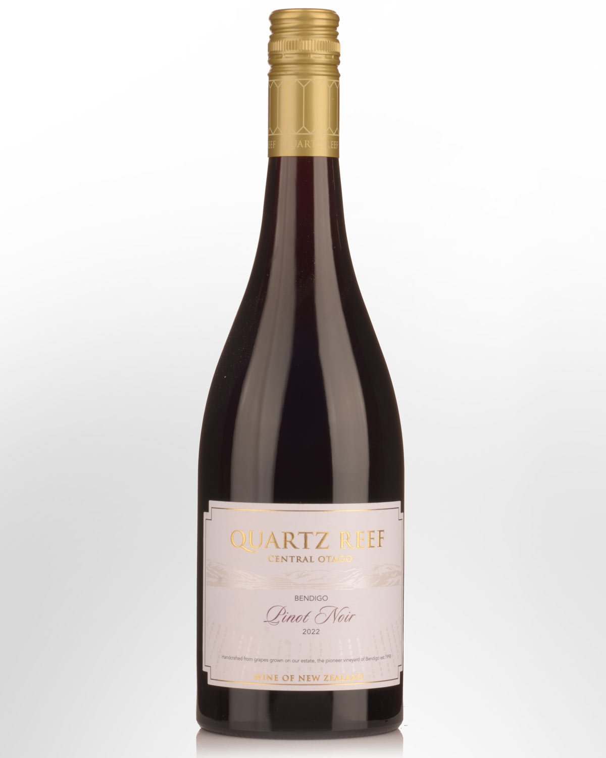 2022 Quartz Reef Bendigo Pinot Noir - DAMAGED LABEL