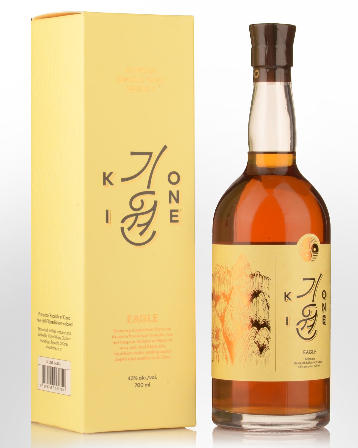 Ki One Eagle Single Malt Korean Whisky (700ml)