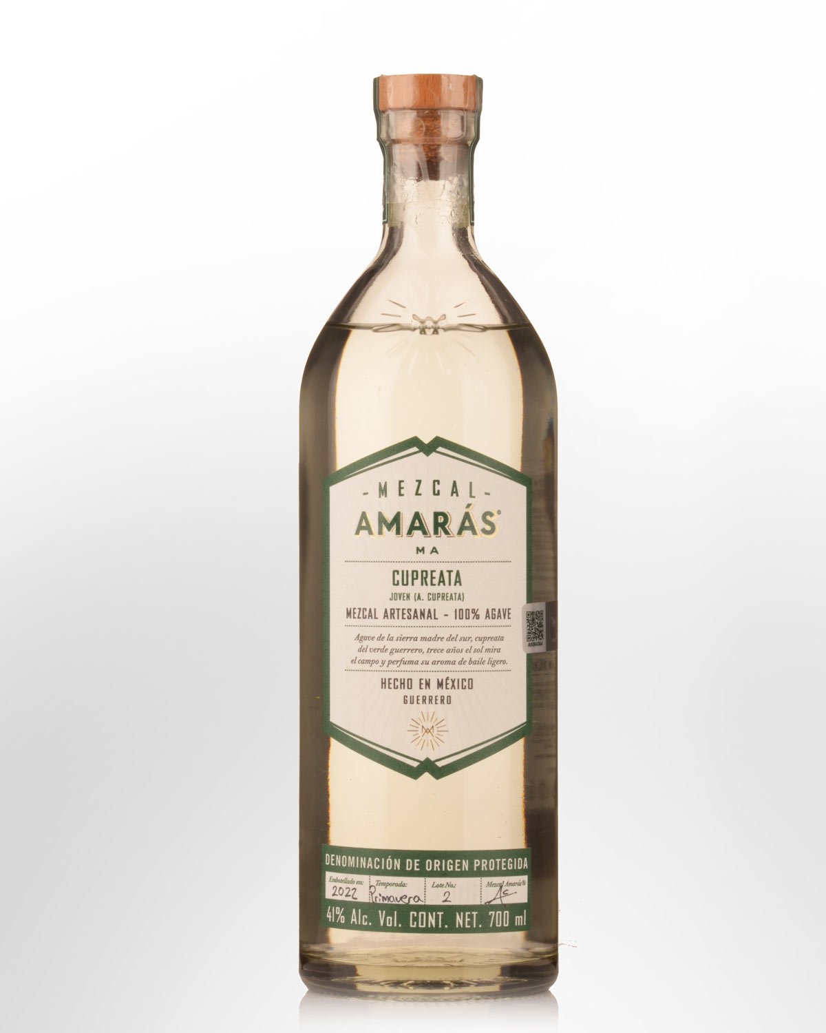 Mezcal Amaras Cupreata Mezcal (700ml)