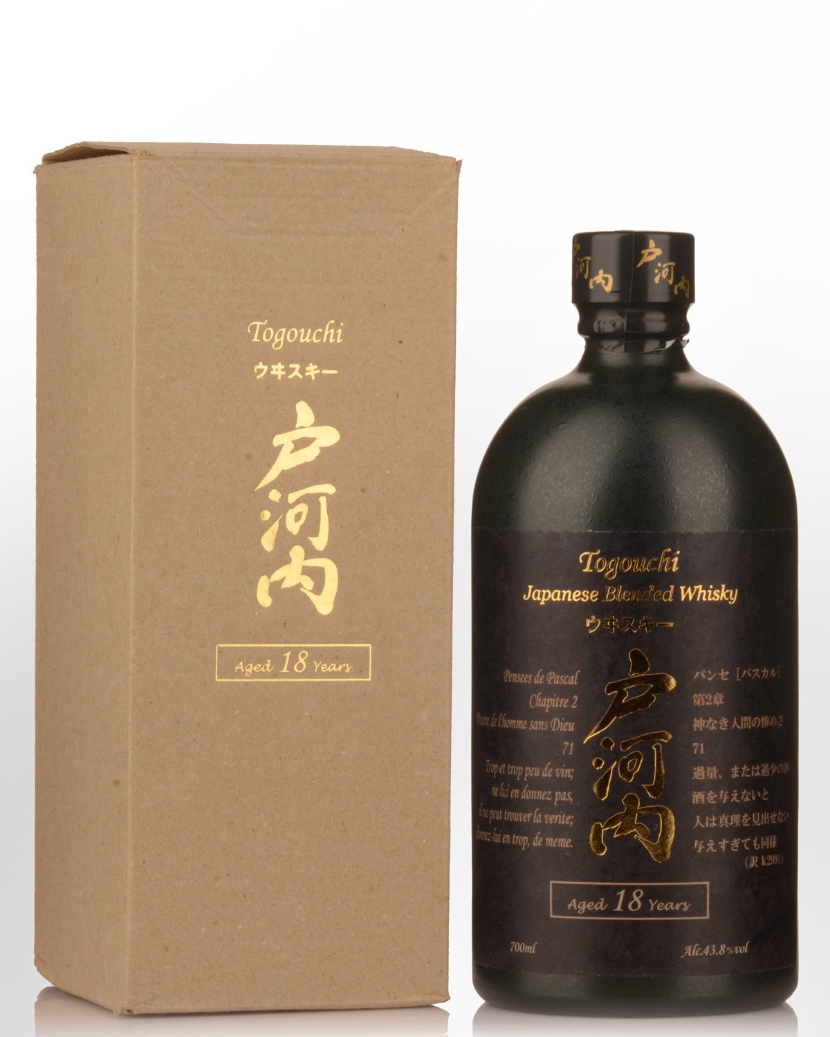 Togouchi 18 Year Old Blended Japanese Whisky (700ml)