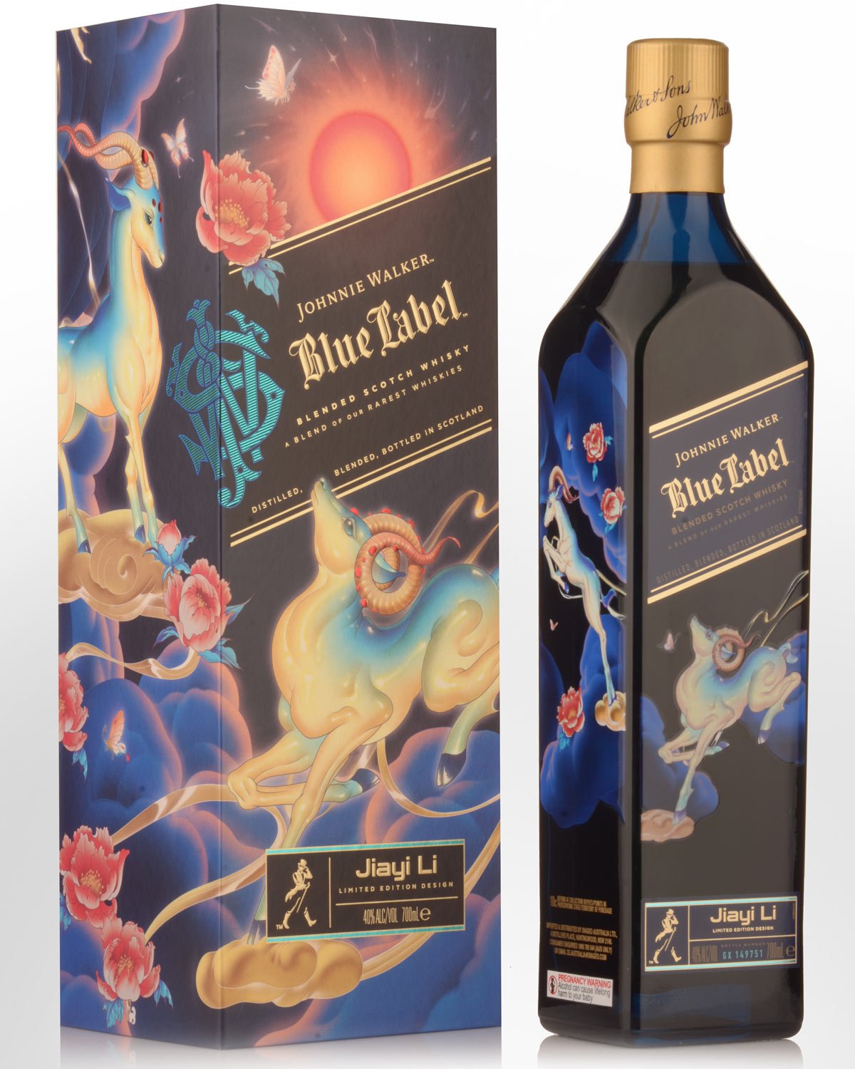 Johnnie Walker Blue Label Year of the Goat Blended Scotch Whisky (700ml) - 2027 Edition