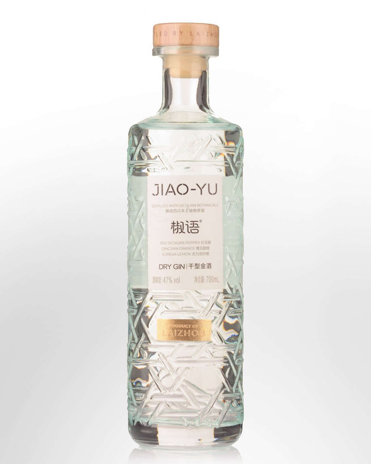 Laizhou Distillery Jiao-Yu Chinese Dry Gin (700ml)