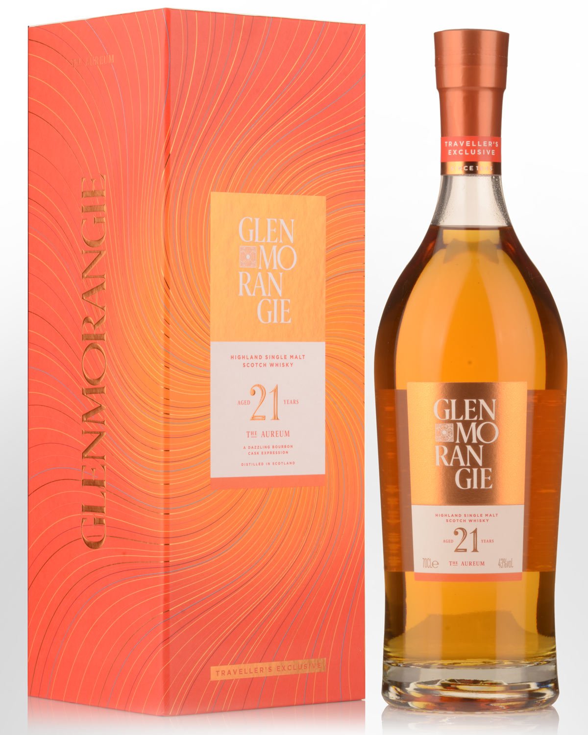 Glenmorangie Aureum 21 Year Old Single Malt Scotch Whisky (700ml)