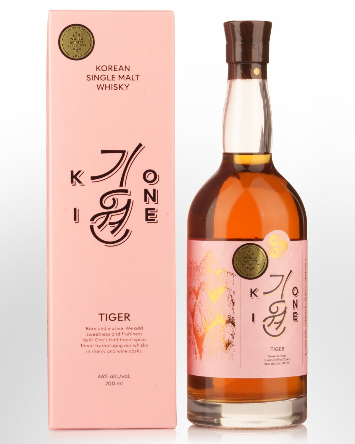 Ki One Tiger Single Malt Korean Whisky (700ml)