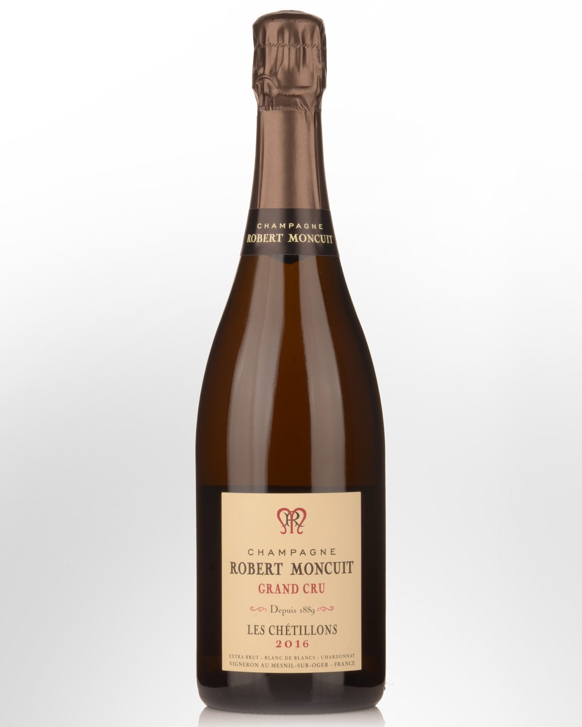 2016 Robert Moncuit Les Chetillons Blanc de Blancs Extra Brut Champagne Grand Cru