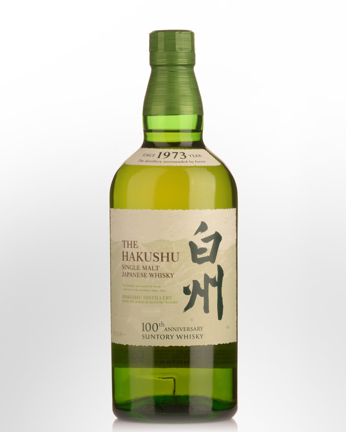 Suntory Hakushu 100th Anniversary Single Malt Japanese Whisky (700ml)
