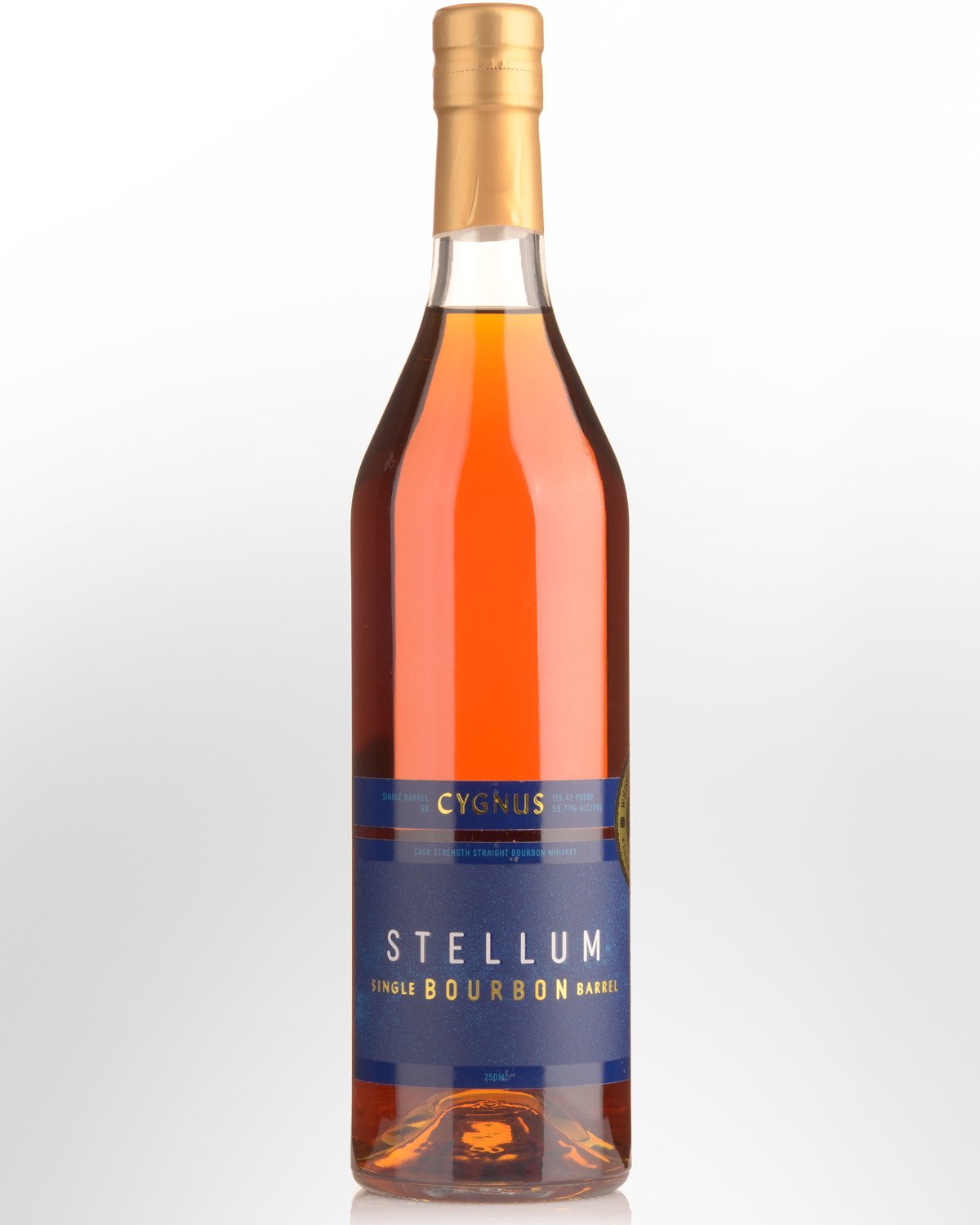 Stellum Cygnus B8 Cask Strength Single Barrel Indiana Straight Bourbon Whiskey (750ml) - Whiskey Hunt Australia Exclusive
