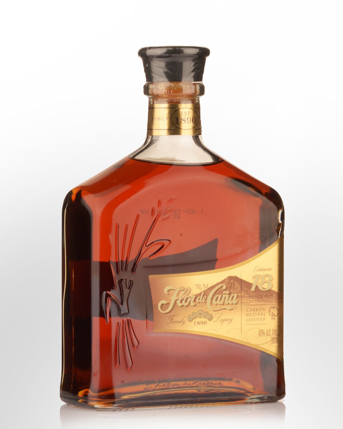 Flor de Cana Centenario Gold 18 Year Old Rum (700ml)