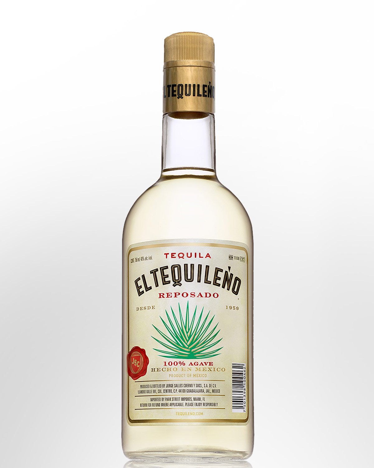 El Tequileno Reposado Tequila (750ml)