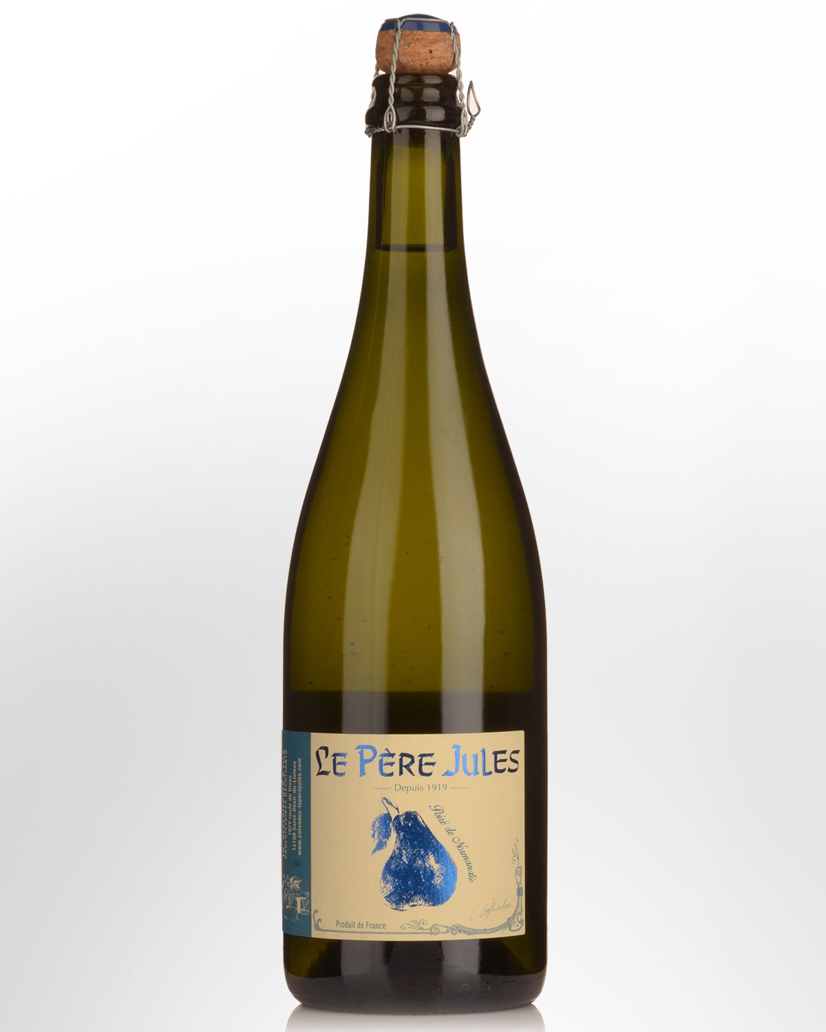 Le Pere Jules Pays d'Auge Poire Bouche Semi-Dry Pear Cider (750ml)