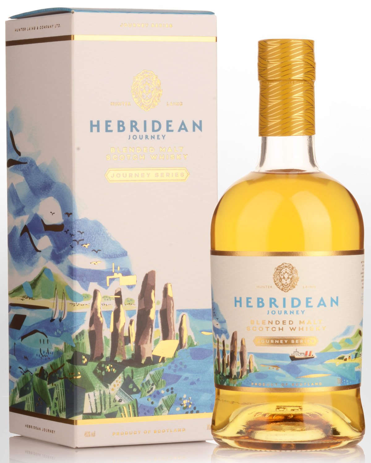 Hunter Laing's Hebridean Journey Blended Malt Scotch Whisky (700ml)