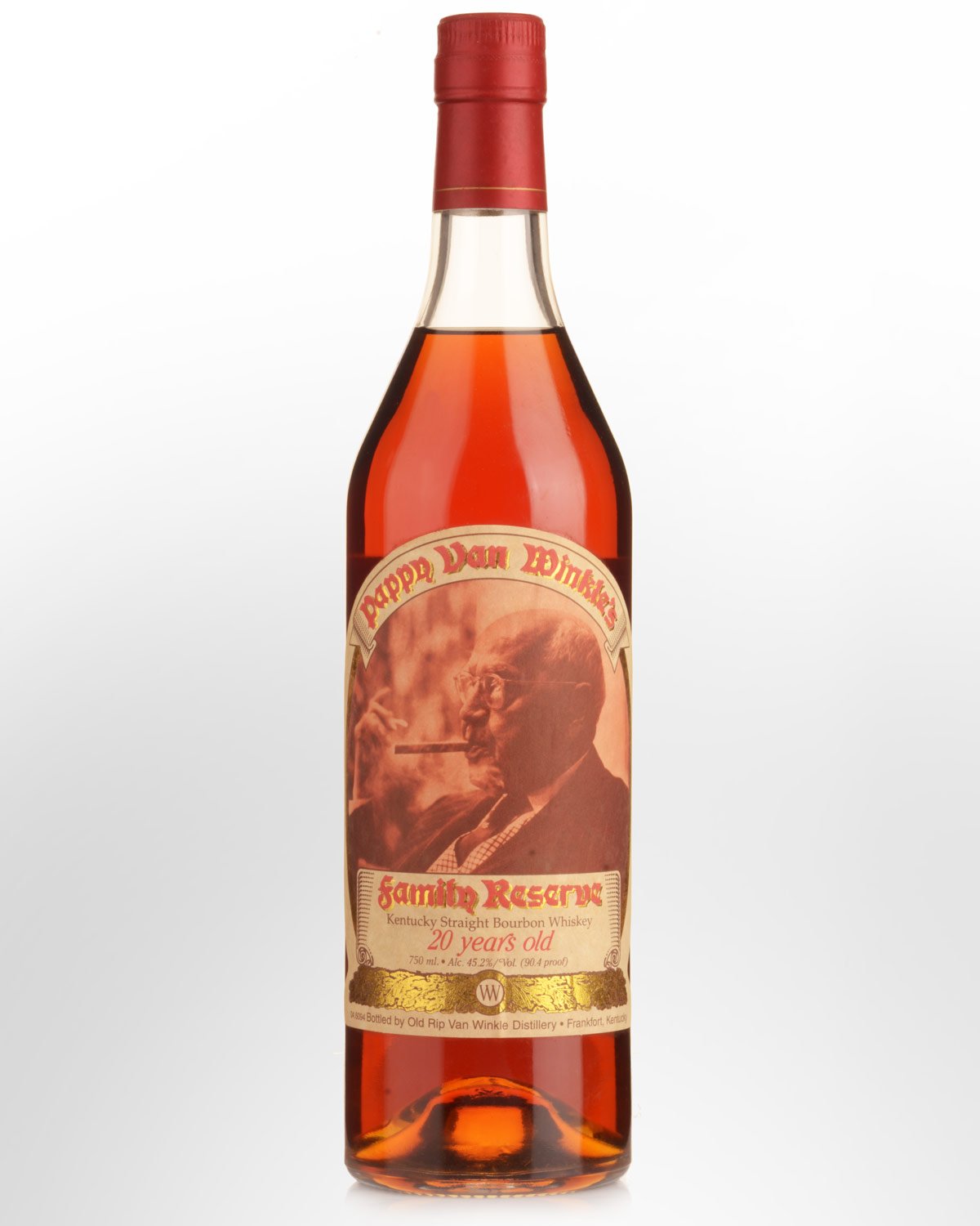 Pappy Van Winkle's Family Reserve 20 Year Old Bourbon Whiskey (750ml) - Pre 2006 bottling