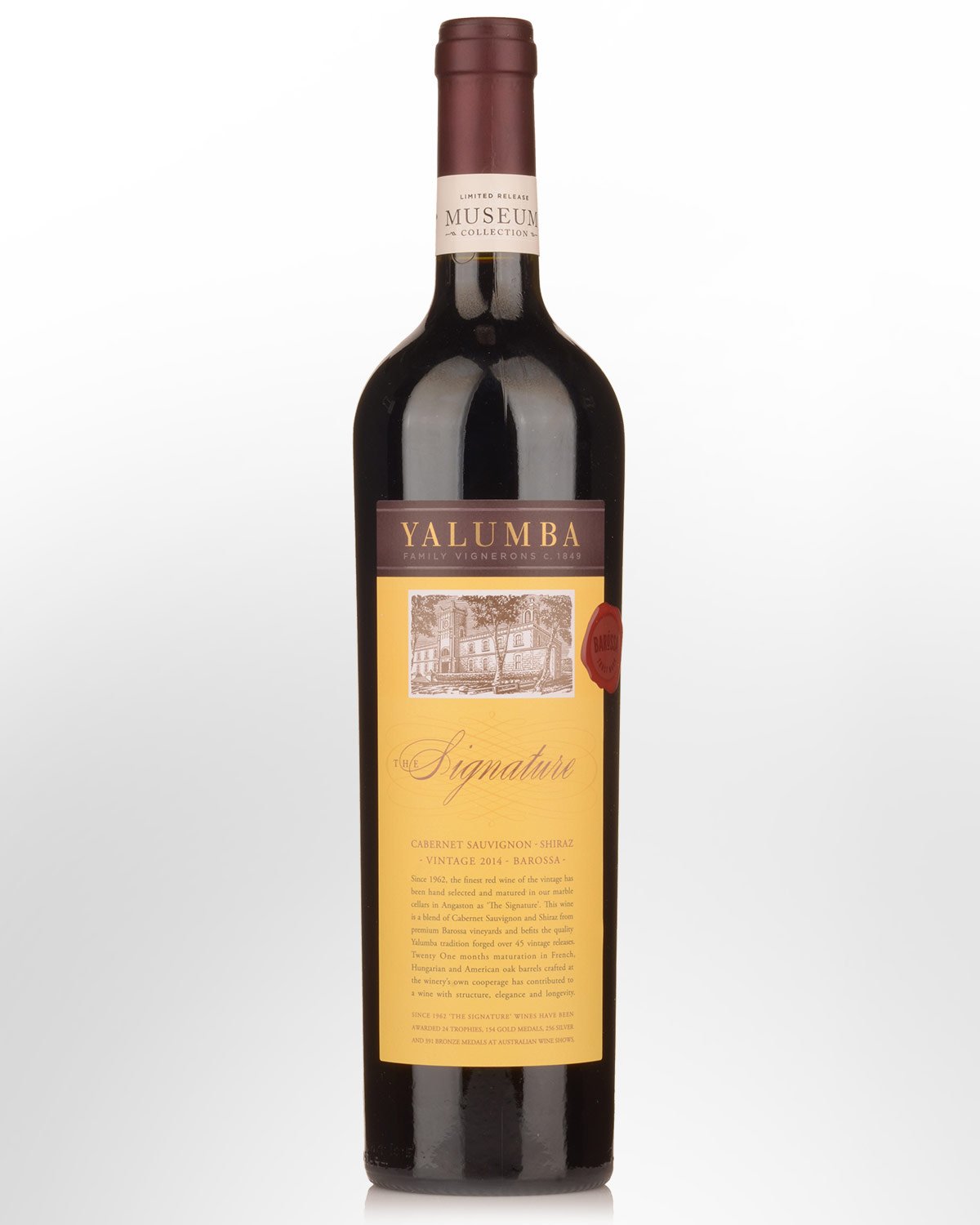 2014 Yalumba The Signature Museum Collection Cabernet Sauvignon Shiraz