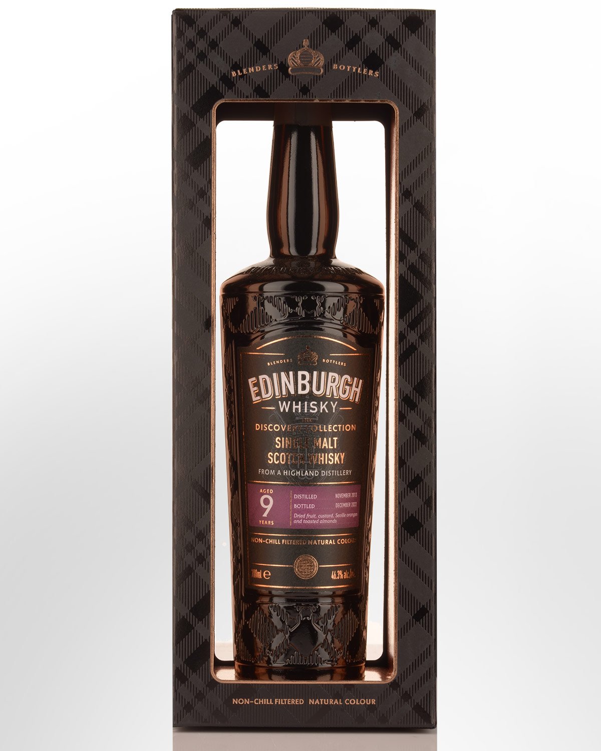 Edinburgh Whisky The Discovery Collection A Highland Distillery 9 Year Old Single Malt Scotch Whisky (700ml)