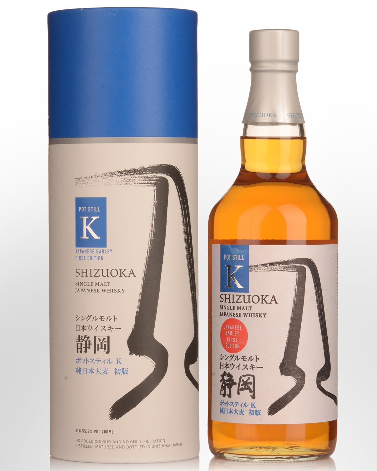 Shizuoka Pot Still K Japanese Barley First Edition Single Malt Japanese Whisky (700ml)