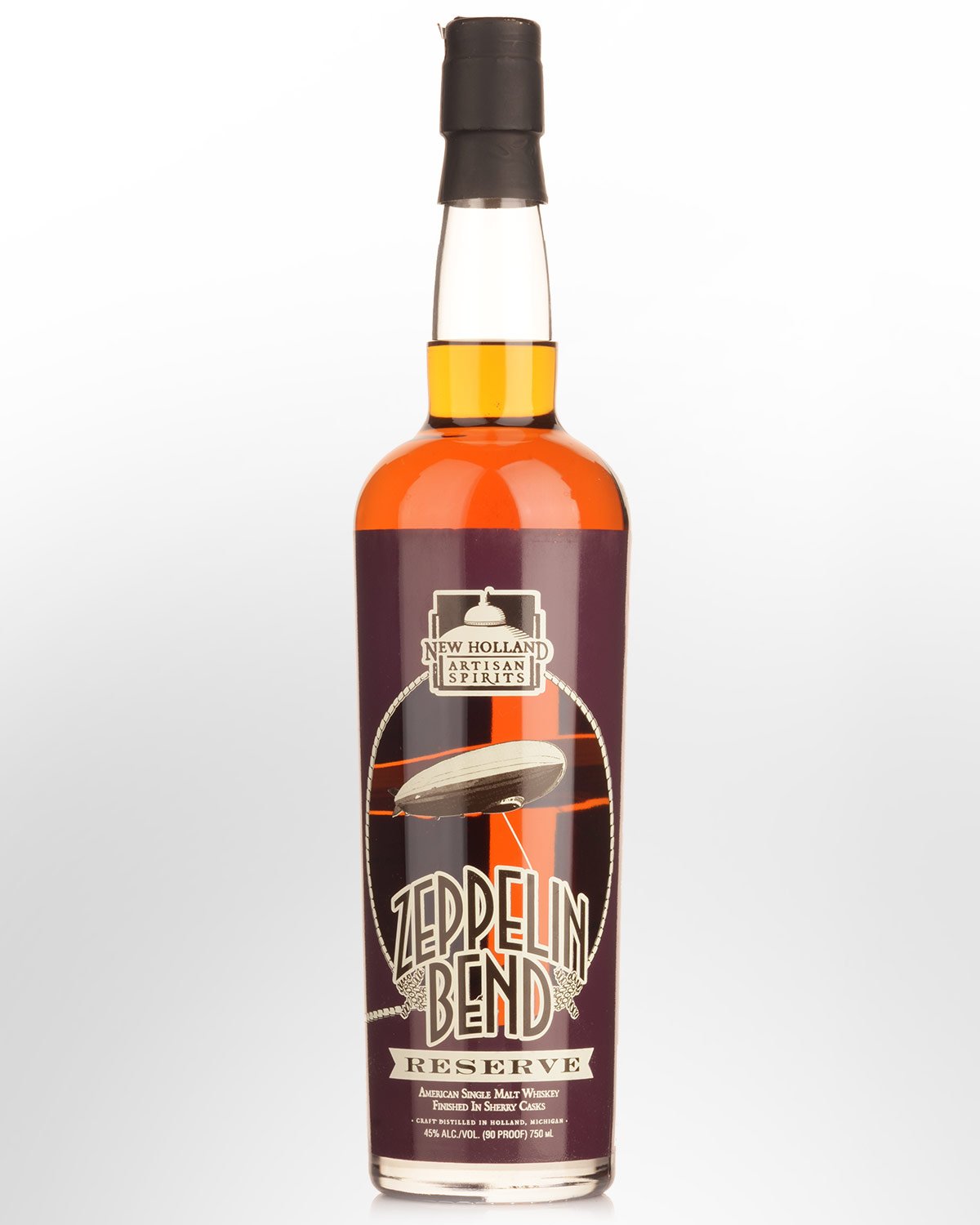 Zeppelin Bend Reserve Single Malt American Whisky (750ml)