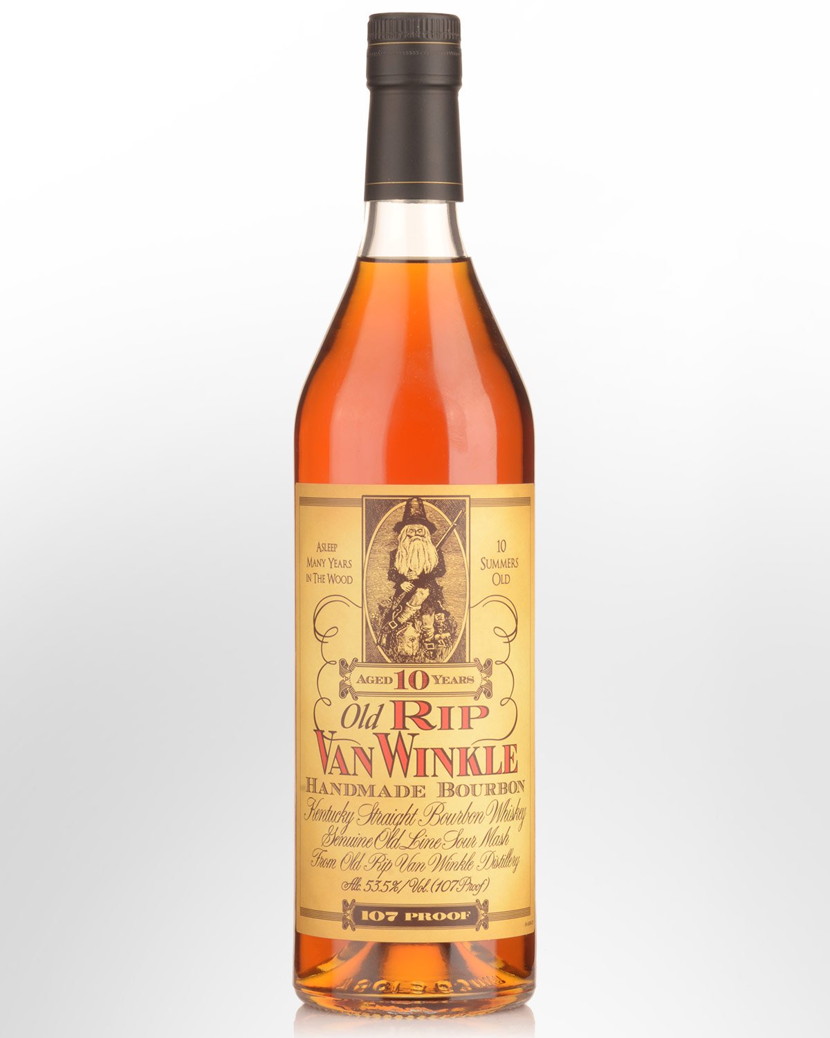 Old Rip Van Winkle 107 Proof 10 Year Old Bourbon Whiskey (750ml)