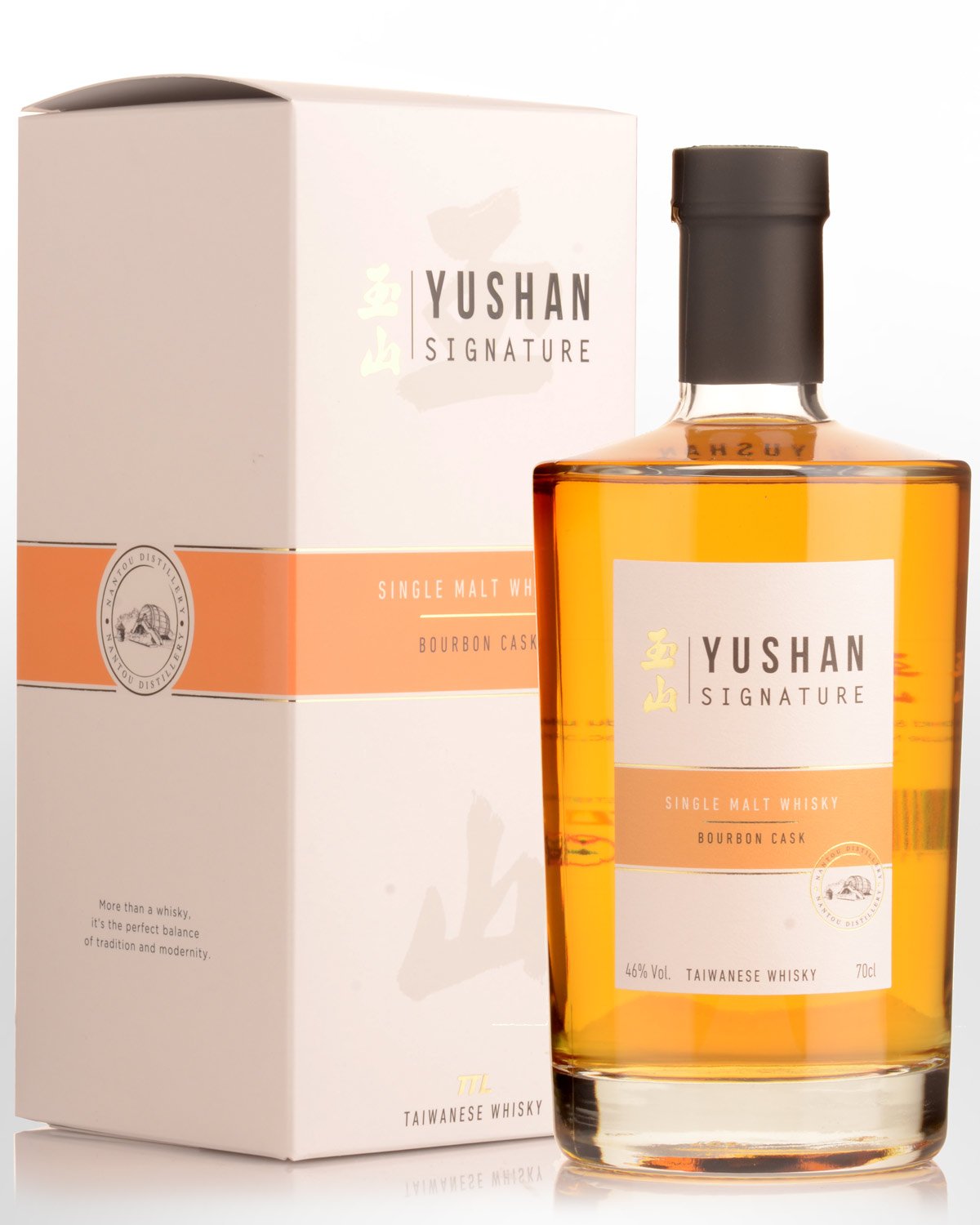 Yushan Signature Bourbon Cask Single Malt Taiwanese Whisky (700ml)