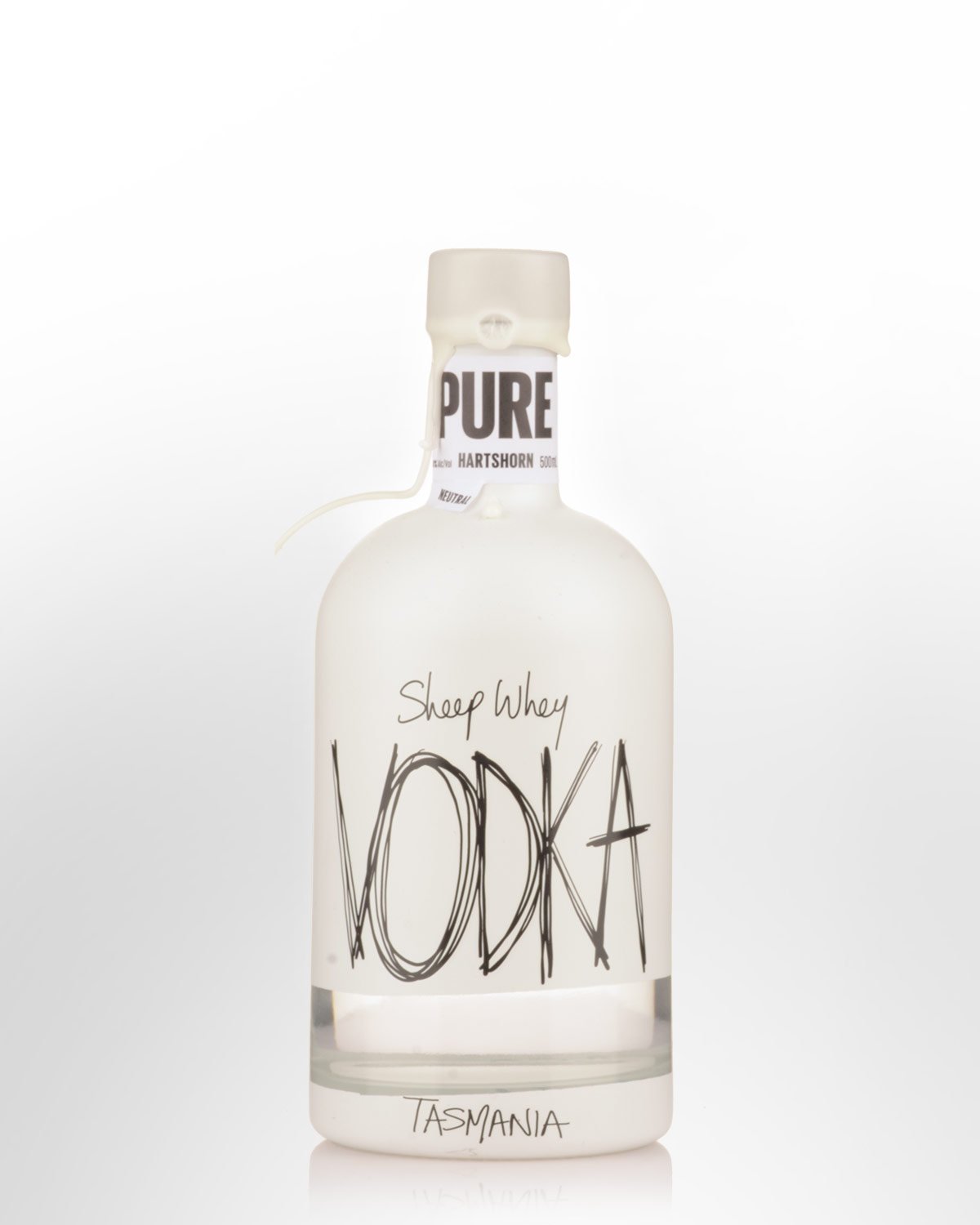 Hartshorn Pure Sheep Whey Vodka (500ml) - White Bottle