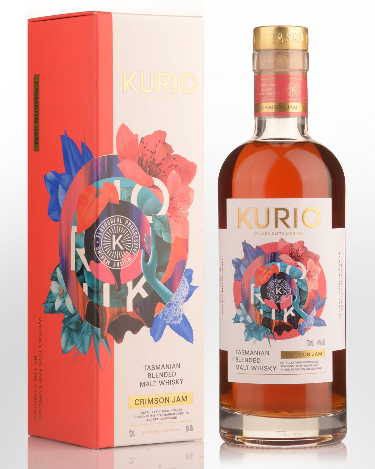 Kurio by Lark Distilling Crimson Jam Blended Australian Malt Whisky (700ml)