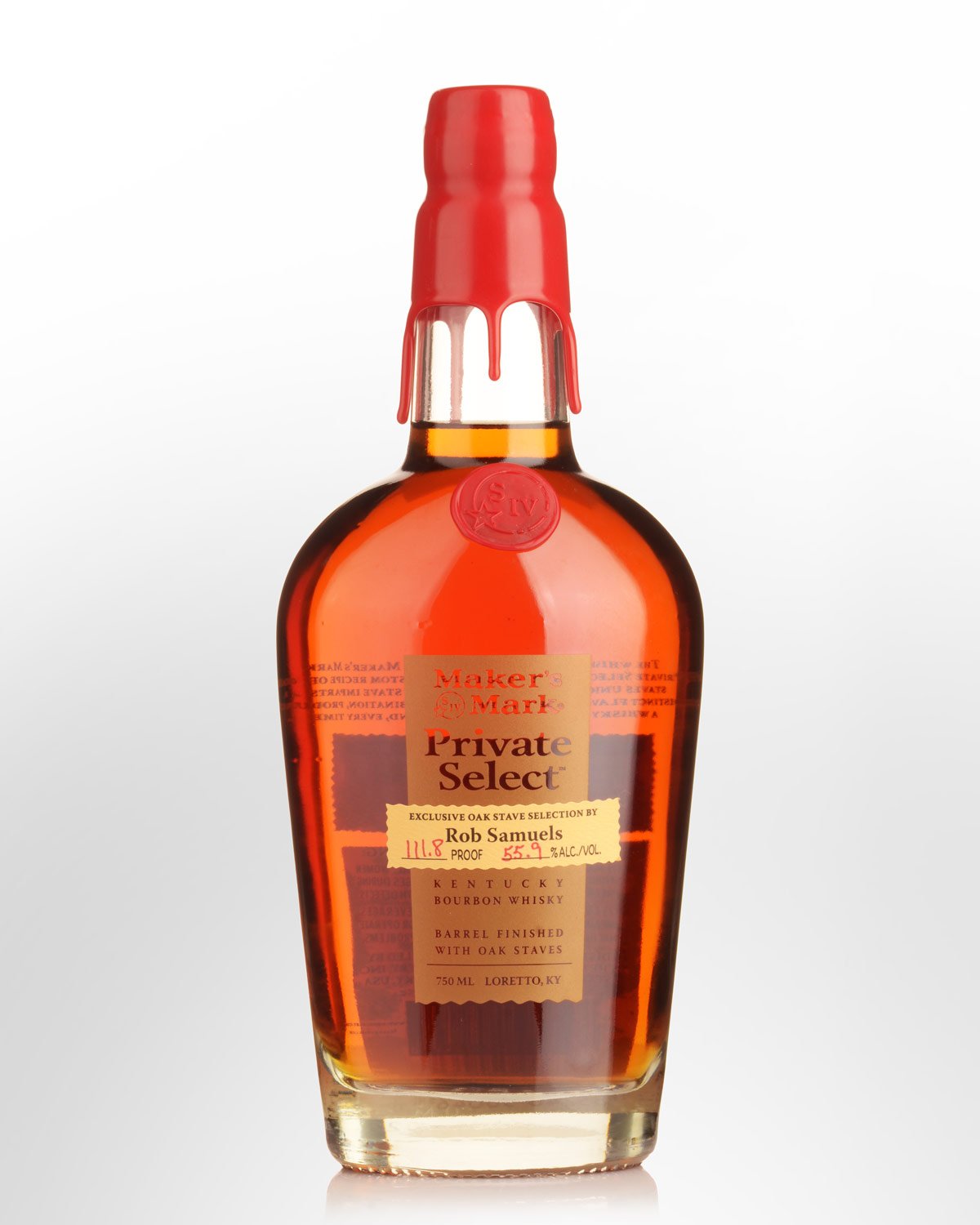 Makers Mark Private Select Cask Strength Bourbon Whisky (750ml) - Rob Samuels Selection