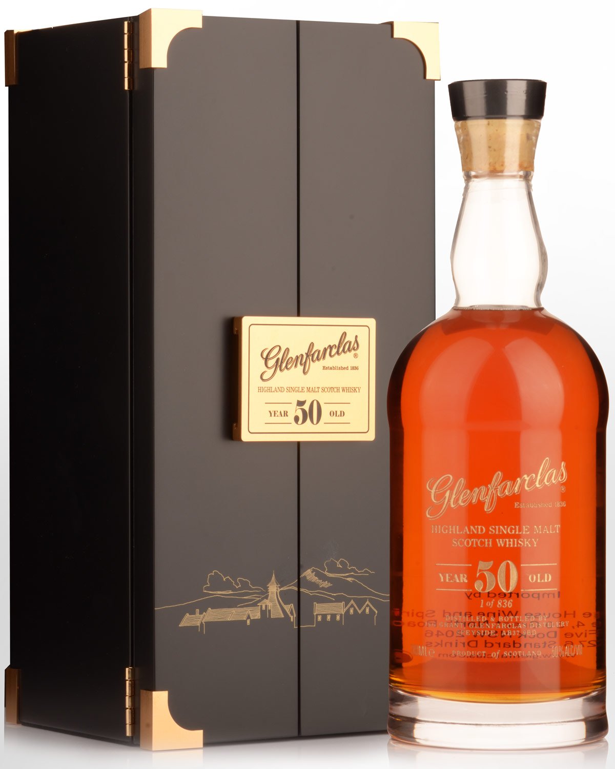 Glenfarclas 50 Year Old Single Malt Scotch Whisky (700ml)
