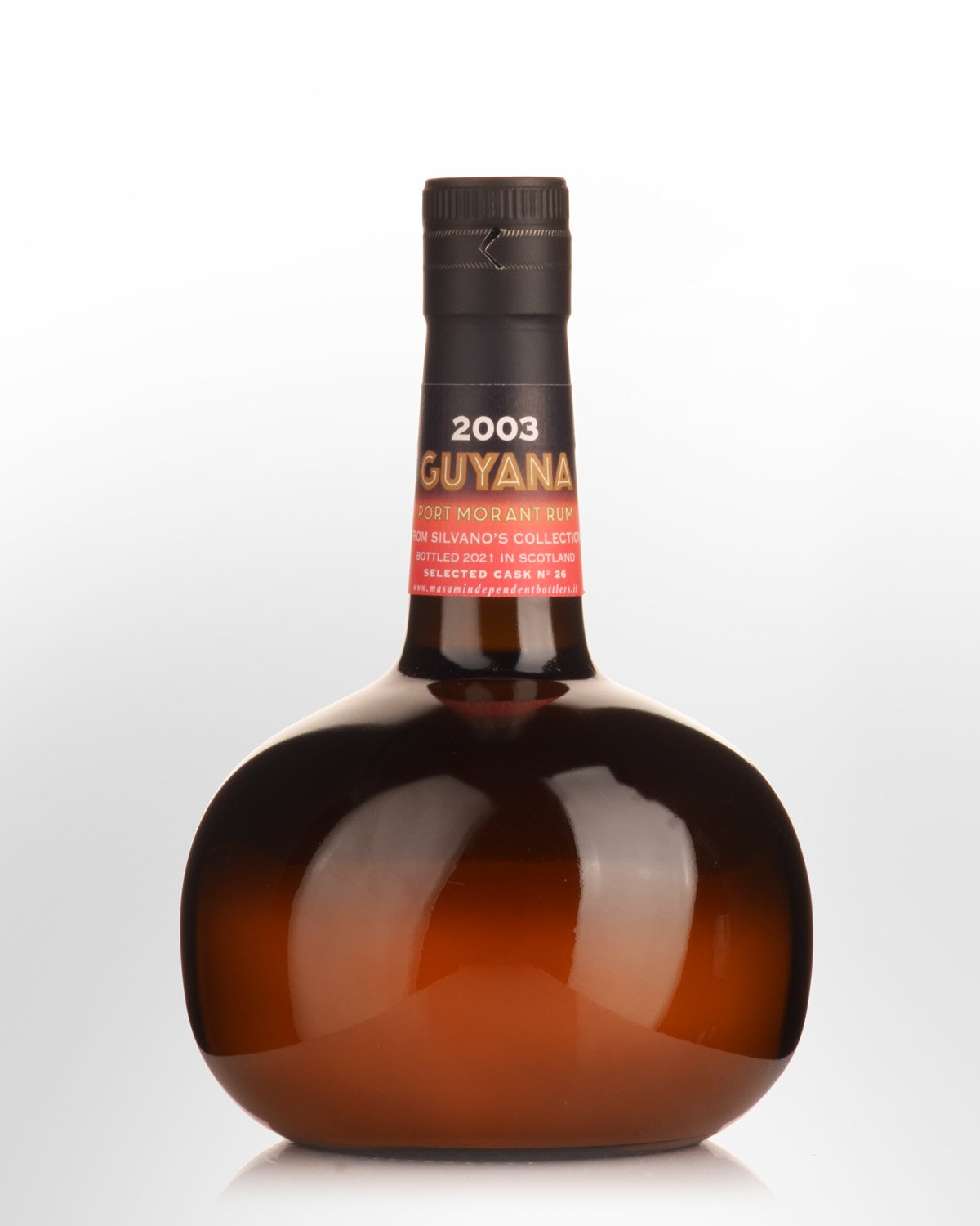 2003 Masam SRL Port Mourant 18 Year Old Cask Strength Guyanese Rum (700ml)