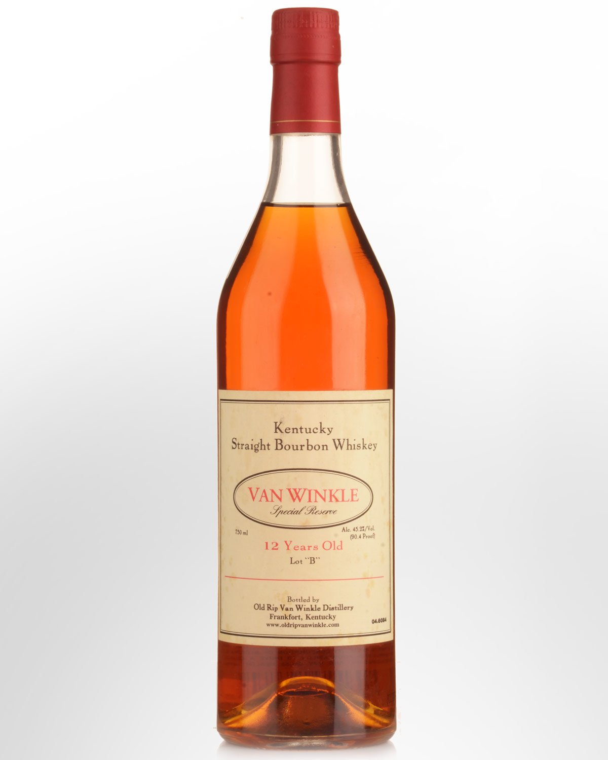 Van Winkle Special Reserve Lot "B" 12 Year Old Bourbon Whiskey (750ml) - 2007 bottling