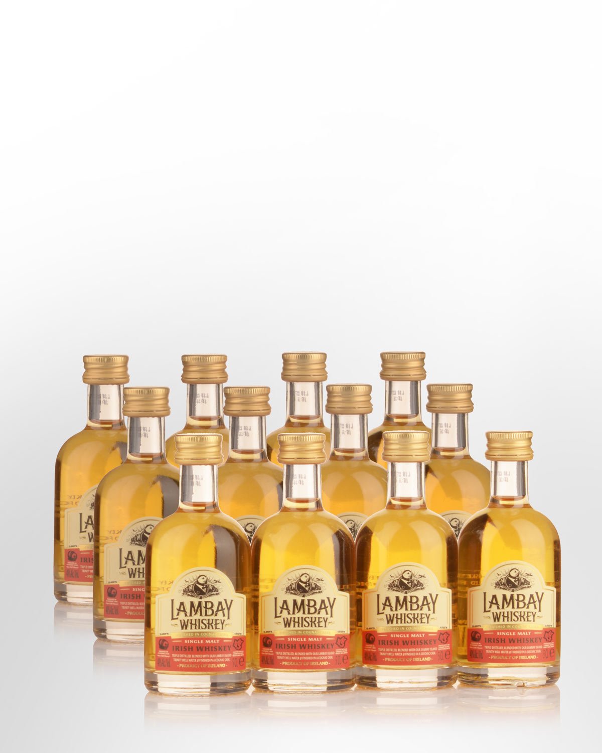 Lambay Single Malt Irish Whiskey (12 x 50ml)