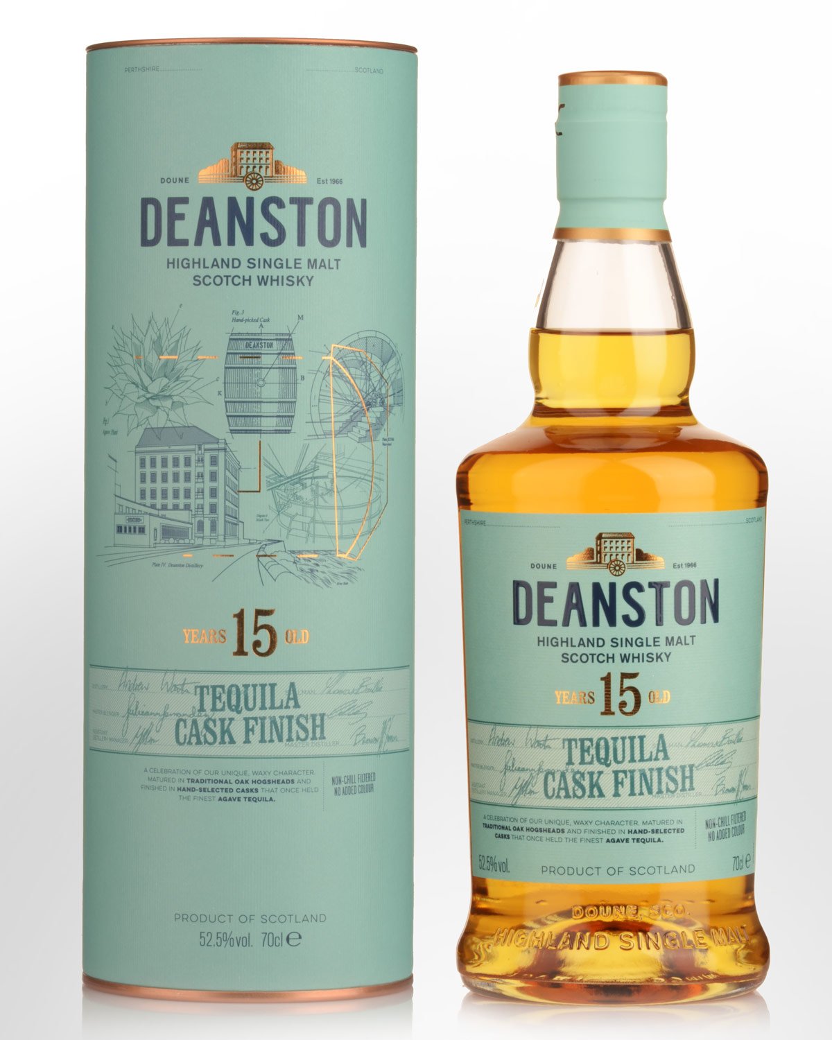 Deanston Tequila Cask Finish 15 Year Old Cask Strength Single Malt Scotch Whisky (700ml)