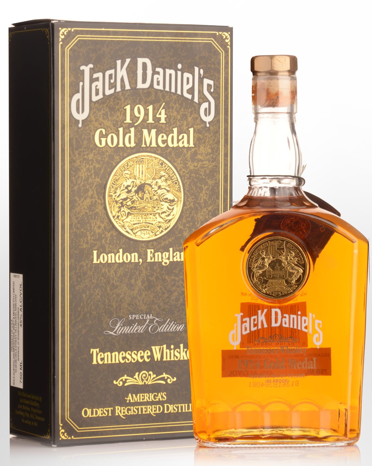 Jack Daniels 1914 Gold Medal Tennessee Whiskey (750ml)