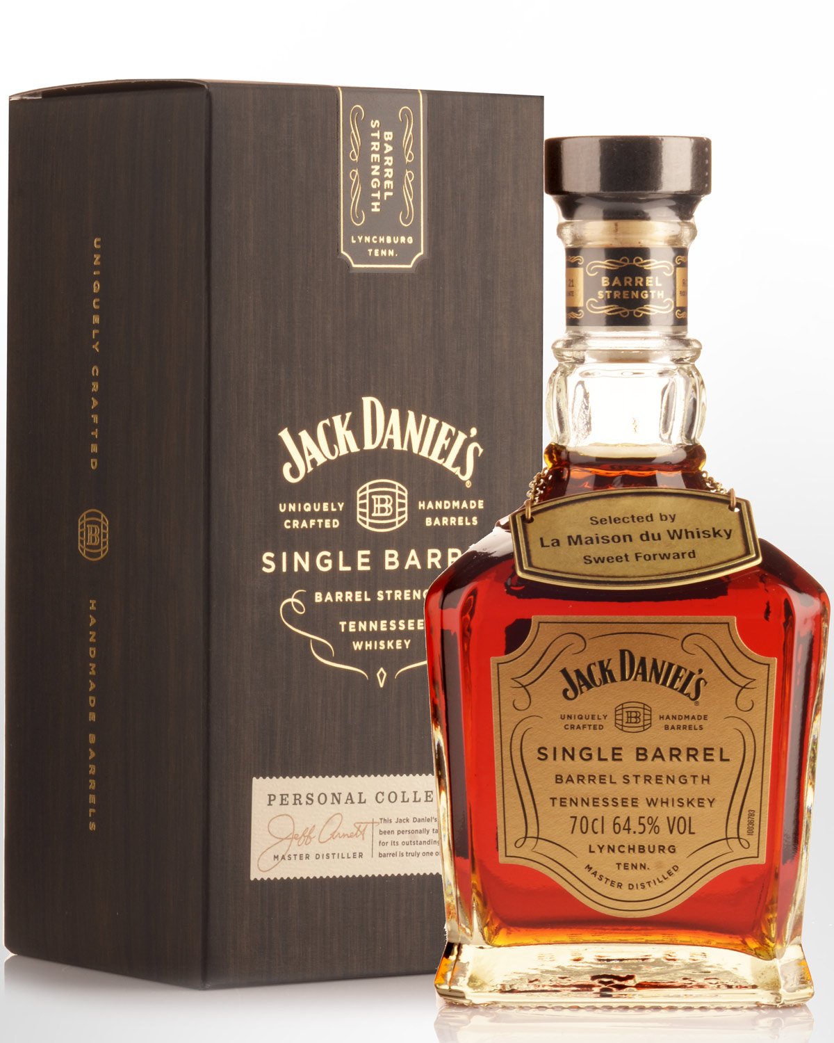 Jack Daniels Single Barrel No.21-08392 Barrel Strength Sweet Forward #2 Tennessee Whiskey (700ml) - 64.5%