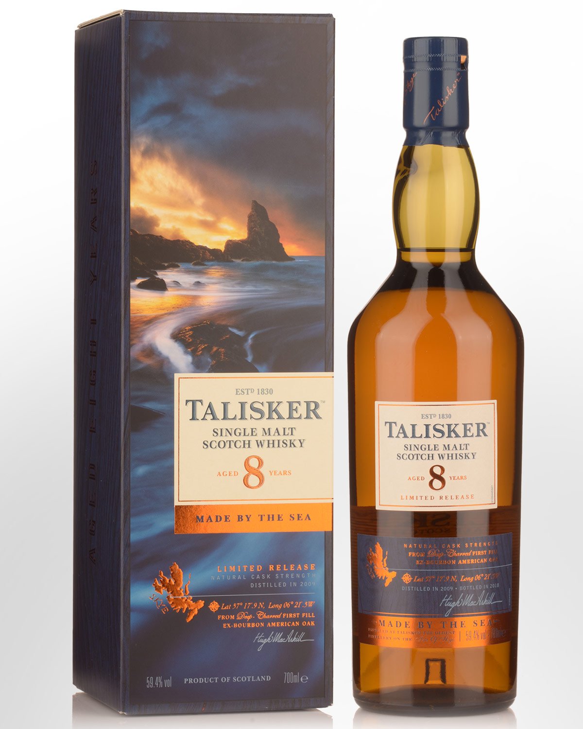 Talisker 8 Year Old (Special Release 2018) Cask Strength Single Malt Scotch Whisky (700ml)