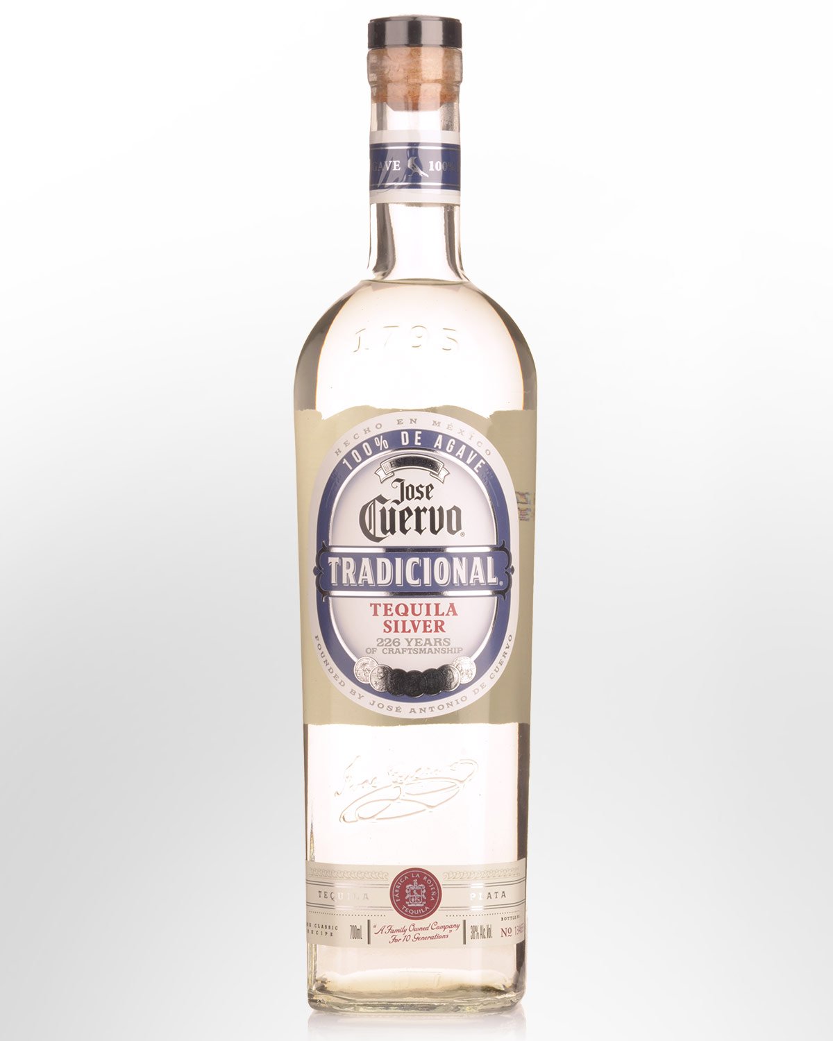Jose Cuervo Tradicional Silver 100% Agave Tequila (700ml)