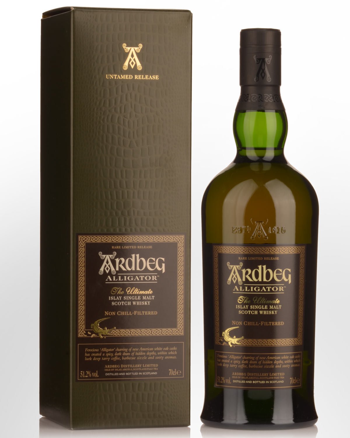Ardbeg Alligator Cask Strength Single Malt Scotch Whisky (700ml)