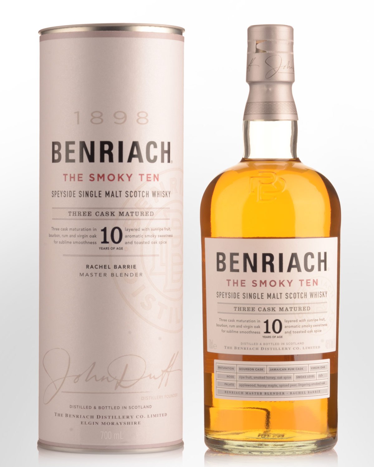 Benriach The Smokey Ten 10 Year Old Single Malt Scotch Whisky (700ml)