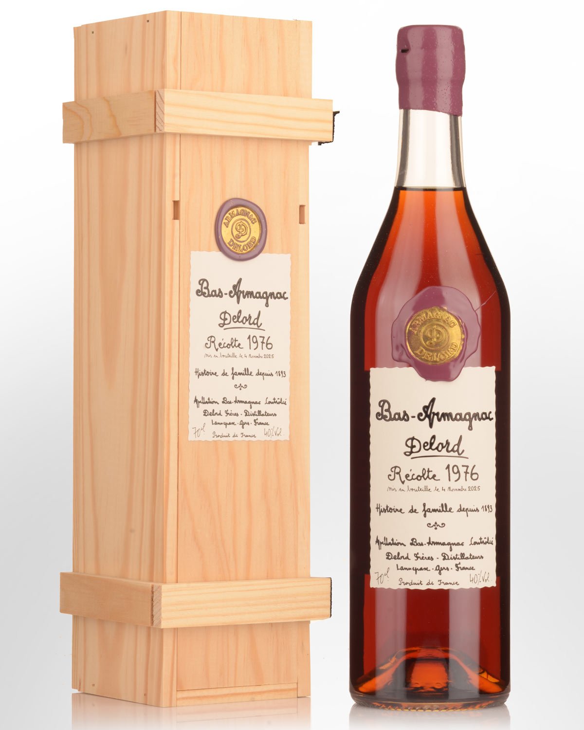 1976 Delord Bas Armagnac (700ml)