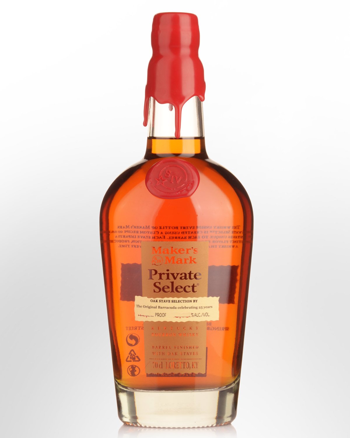 Makers Mark Private Select Cask Strength Bourbon Whisky (700ml) - The Original Barracuda Selection