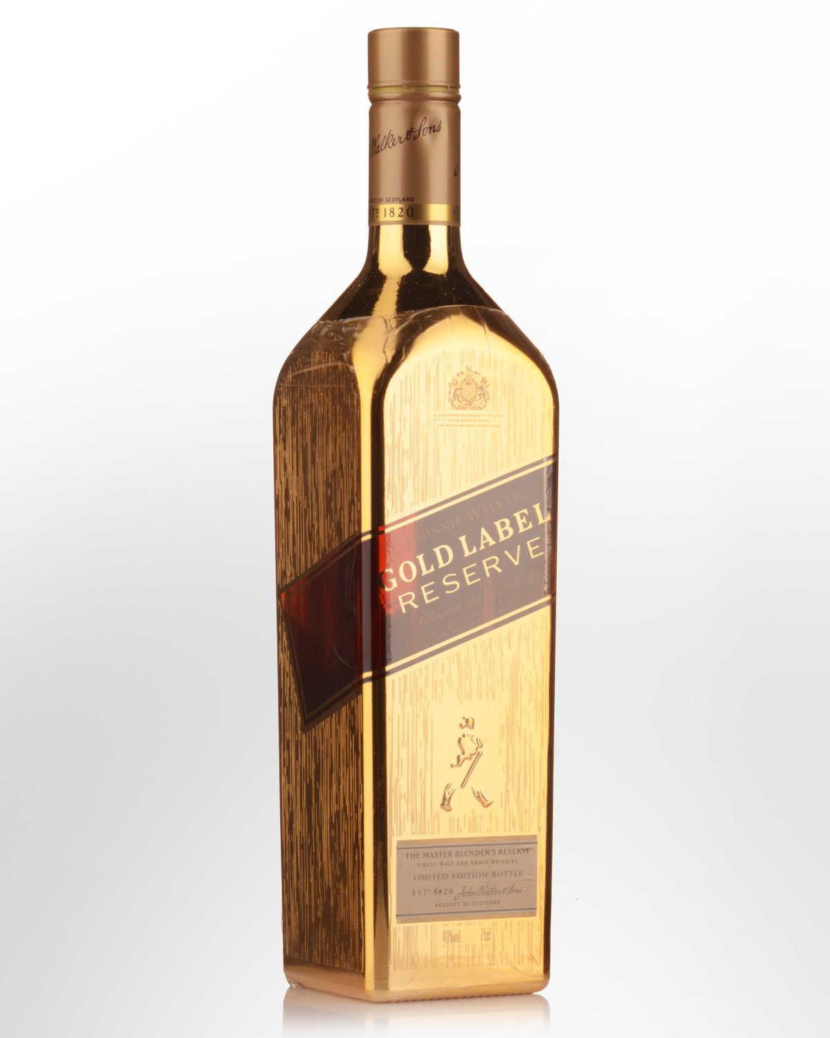 Johnnie Walker Gold Label Reserve Limited Edition Bullion Bottle Blended Scotch Whisky (750ml)