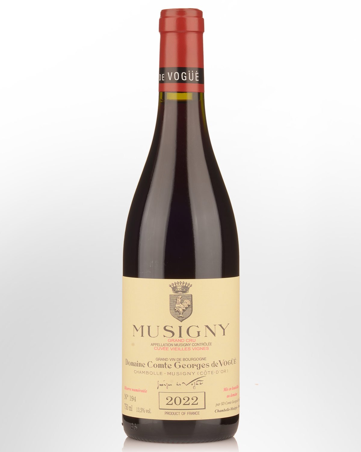 2022 Domaine Comte Georges de Vogue Musigny Vieilles Vignes Grand Cru