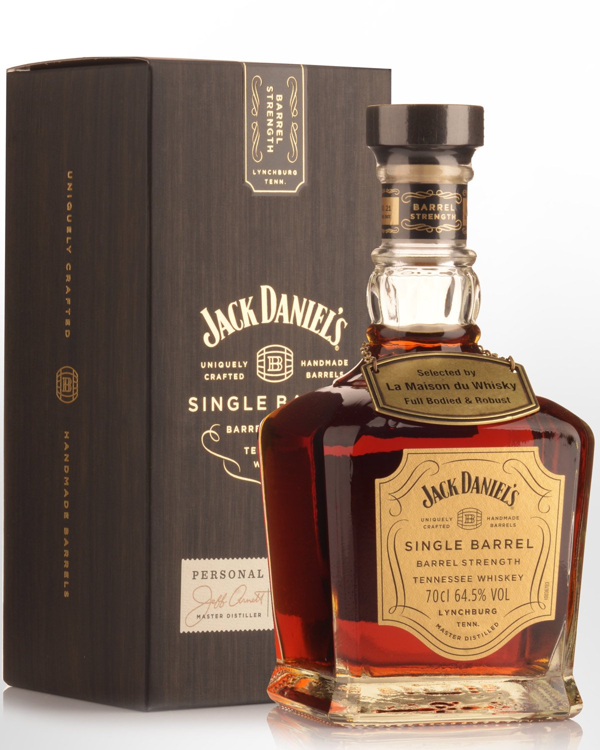 Jack Daniels Single Barrel Barrel Strength Full Bodied & Robust #5 Tennessee Whiskey (700ml) - 64.5%