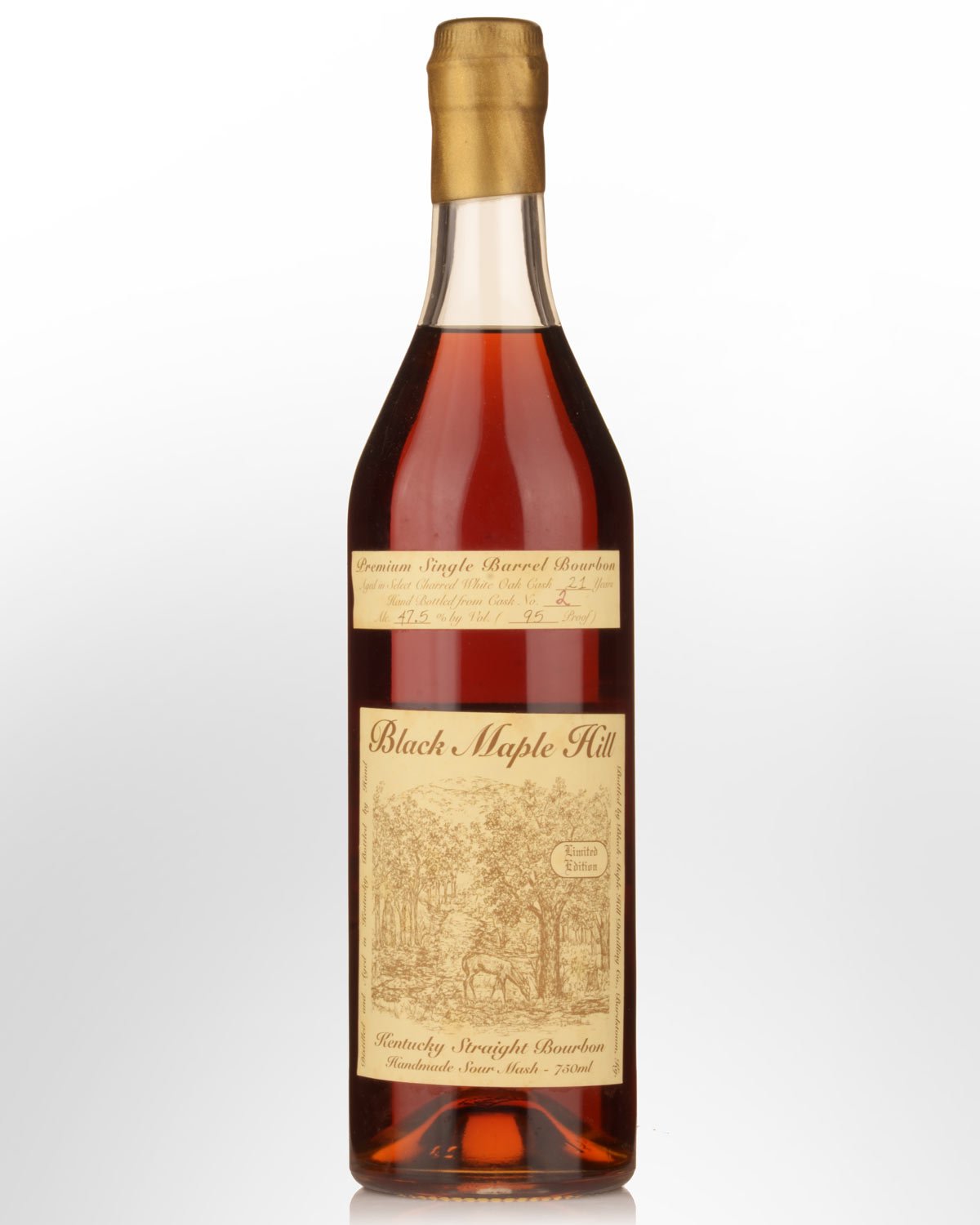 Black Maple Hill Single Barrel #2 21 Year Old Kentucky Straight Bourbon Whiskey (750ml)