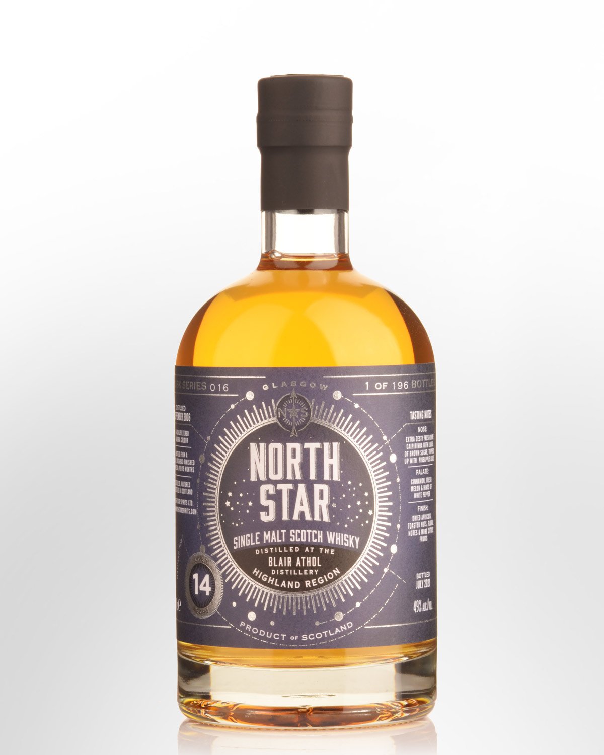2006 North Star Blair Athol 14 Year Old Single Malt Scotch Whisky (700ml)